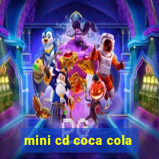 mini cd coca cola